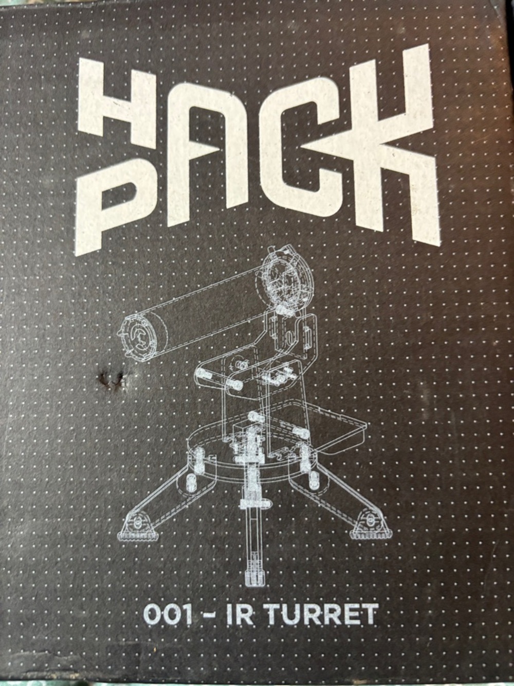 HACK PACK 001 - IR TURRET Box Art
